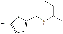 [(5-methylthiophen-2-yl)methyl](pentan-3-yl)amine Struktur