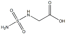 [(aminosulfonyl)amino]acetic acid Struktur