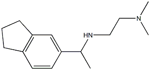 [1-(2,3-dihydro-1H-inden-5-yl)ethyl][2-(dimethylamino)ethyl]amine Struktur