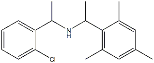 [1-(2-chlorophenyl)ethyl][1-(2,4,6-trimethylphenyl)ethyl]amine Struktur