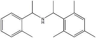 [1-(2-methylphenyl)ethyl][1-(2,4,6-trimethylphenyl)ethyl]amine Struktur