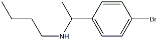 [1-(4-bromophenyl)ethyl](butyl)amine Struktur