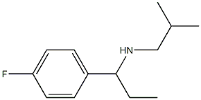 [1-(4-fluorophenyl)propyl](2-methylpropyl)amine Struktur