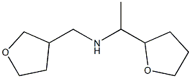 [1-(oxolan-2-yl)ethyl](oxolan-3-ylmethyl)amine Struktur