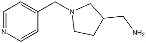 [1-(pyridin-4-ylmethyl)pyrrolidin-3-yl]methanamine Struktur