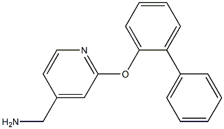 [2-(1,1'-biphenyl-2-yloxy)pyridin-4-yl]methylamine Struktur