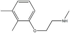 [2-(2,3-dimethylphenoxy)ethyl](methyl)amine Struktur