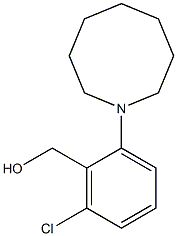 [2-(azocan-1-yl)-6-chlorophenyl]methanol Struktur