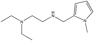 [2-(diethylamino)ethyl][(1-methyl-1H-pyrrol-2-yl)methyl]amine Struktur