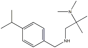 [2-(dimethylamino)-2-methylpropyl]({[4-(propan-2-yl)phenyl]methyl})amine Struktur