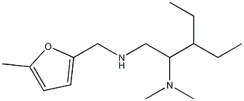 [2-(dimethylamino)-3-ethylpentyl][(5-methylfuran-2-yl)methyl]amine Struktur