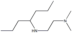 [2-(dimethylamino)ethyl](heptan-4-yl)amine Struktur