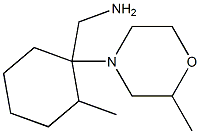 [2-methyl-1-(2-methylmorpholin-4-yl)cyclohexyl]methylamine Struktur