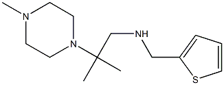 [2-methyl-2-(4-methylpiperazin-1-yl)propyl](thiophen-2-ylmethyl)amine Struktur