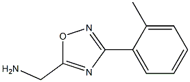 [3-(2-methylphenyl)-1,2,4-oxadiazol-5-yl]methanamine Struktur