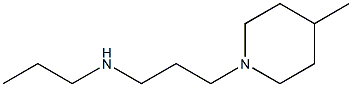 [3-(4-methylpiperidin-1-yl)propyl](propyl)amine Struktur