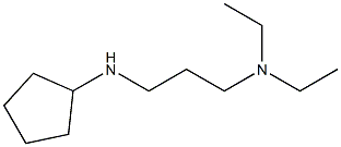 [3-(cyclopentylamino)propyl]diethylamine Struktur