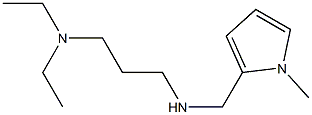 [3-(diethylamino)propyl][(1-methyl-1H-pyrrol-2-yl)methyl]amine Struktur