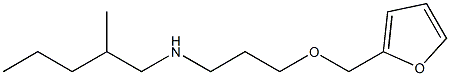 [3-(furan-2-ylmethoxy)propyl](2-methylpentyl)amine Struktur