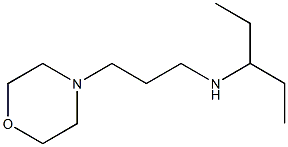 [3-(morpholin-4-yl)propyl](pentan-3-yl)amine Struktur