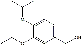 [3-ethoxy-4-(propan-2-yloxy)phenyl]methanol Struktur