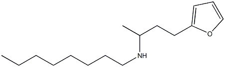 [4-(furan-2-yl)butan-2-yl](octyl)amine Struktur