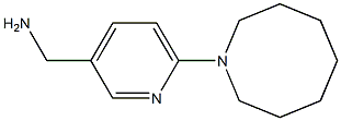 [6-(azocan-1-yl)pyridin-3-yl]methanamine Struktur