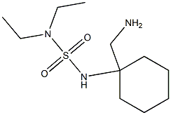 {1-[(diethylsulfamoyl)amino]cyclohexyl}methanamine Struktur