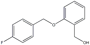 {2-[(4-fluorophenyl)methoxy]phenyl}methanol Struktur