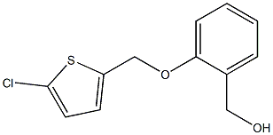 {2-[(5-chlorothiophen-2-yl)methoxy]phenyl}methanol Struktur