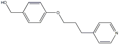 {4-[3-(pyridin-4-yl)propoxy]phenyl}methanol Struktur