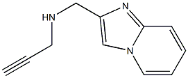 {imidazo[1,2-a]pyridin-2-ylmethyl}(prop-2-yn-1-yl)amine Struktur