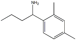 1-(2,4-dimethylphenyl)butan-1-amine Struktur