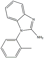 1-(2-methylphenyl)-1H-1,3-benzodiazol-2-amine Struktur