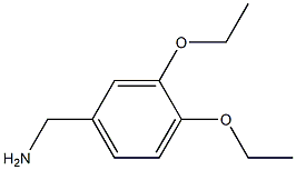 1-(3,4-diethoxyphenyl)methanamine Struktur