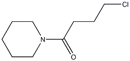 1-(4-chlorobutanoyl)piperidine Struktur