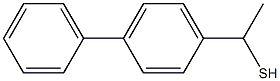 1-(4-phenylphenyl)ethane-1-thiol Struktur