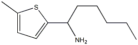 1-(5-methylthiophen-2-yl)hexan-1-amine Struktur