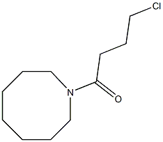 1-(azocan-1-yl)-4-chlorobutan-1-one Struktur