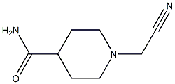 1-(cyanomethyl)piperidine-4-carboxamide Struktur