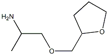 1-(oxolan-2-ylmethoxy)propan-2-amine Struktur