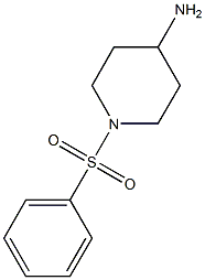 1-(phenylsulfonyl)piperidin-4-amine Struktur