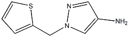 1-(thiophen-2-ylmethyl)-1H-pyrazol-4-amine Struktur