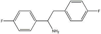 1,2-bis(4-fluorophenyl)ethanamine Struktur