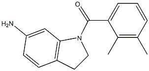 1-[(2,3-dimethylphenyl)carbonyl]-2,3-dihydro-1H-indol-6-amine Struktur