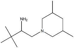 1-[(3,5-dimethylpiperidin-1-yl)methyl]-2,2-dimethylpropylamine Struktur