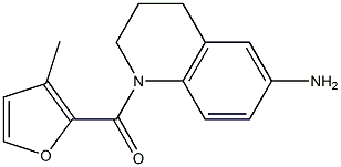 1-[(3-methylfuran-2-yl)carbonyl]-1,2,3,4-tetrahydroquinolin-6-amine Struktur