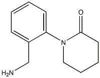 1-[2-(aminomethyl)phenyl]piperidin-2-one Struktur