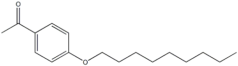 1-[4-(nonyloxy)phenyl]ethan-1-one Struktur