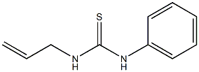 1-phenyl-3-prop-2-en-1-ylthiourea Struktur